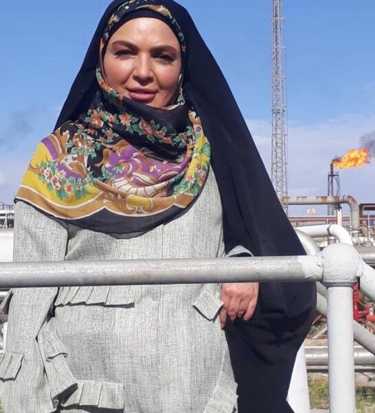 عکس شهرزاد عبدالمجید با ساپورت