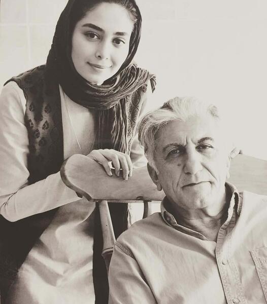 عکس پدر دیبا زاهدی