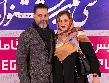 عکسهای پیمان معادی و همسرش