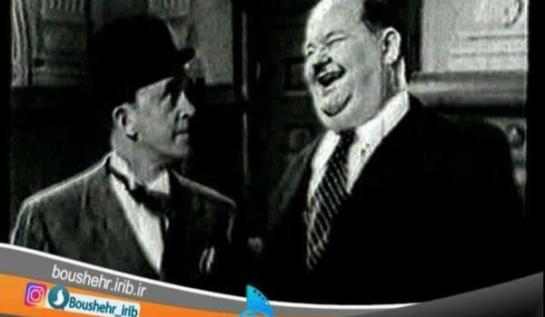 عکس سنگ قبر لورل و هاردی