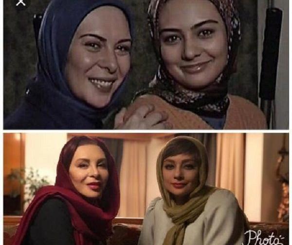عکس لباس افسانه بایگان در سریال دل
