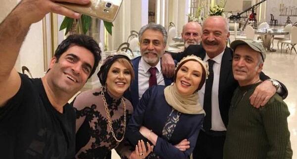 عکس لباس افسانه بایگان در سریال دل