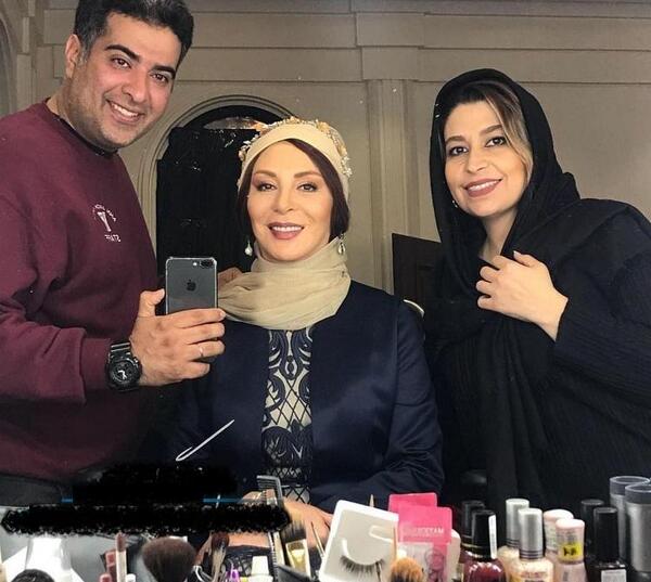 عکس لباس افسانه بایگان در سریال دل