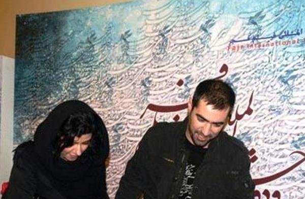 عکس شهاب حسینی با ماشینش