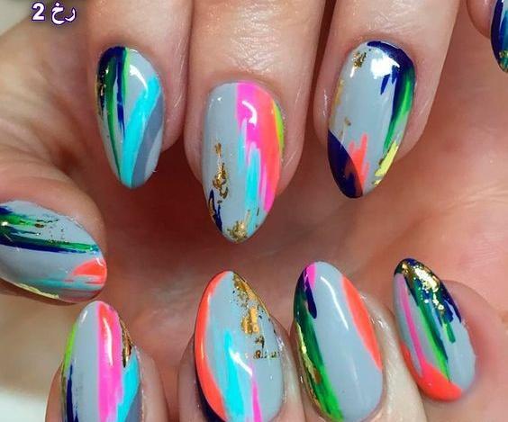 عکس ناخن ژلیش سفید