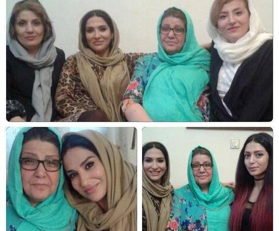 عکس خانواده ساغر عزیزی