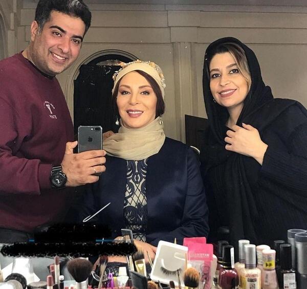 عکس افسانه بایگان در فیلم دل