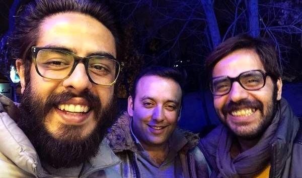 عکس پسر خسرو شکیبایی با همسرش