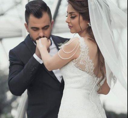 عکس عروس و داماد در اینستاگرام
