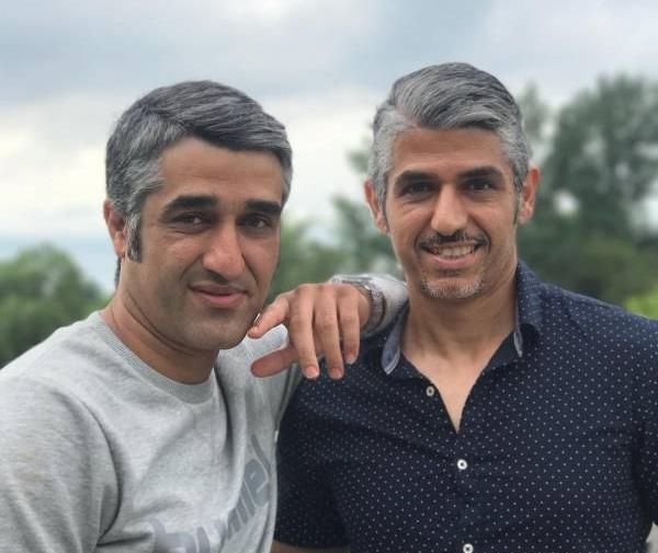 عکس بچه گی پژمان جمشیدی