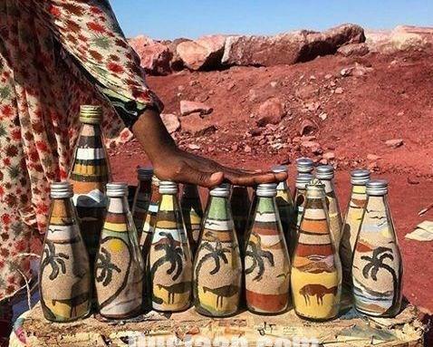 عکس خاک جزیره هرمز