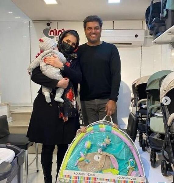 عکس زن سام درخشانی خواهر پورسرخ