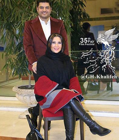عکس زن سام درخشانی خواهر پورسرخ