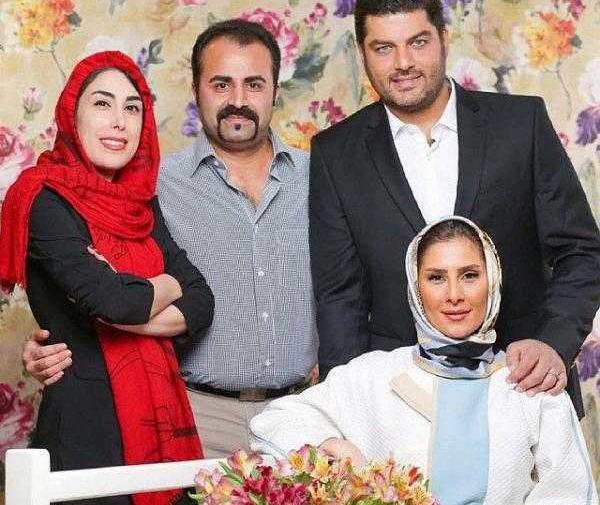 عکس زن سام درخشانی خواهر پورسرخ