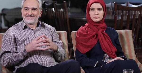 عکس بیژن بنفشه خواه وهمسرش وفرزندش