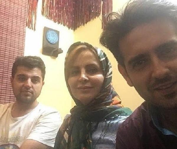 عکس امیرحسین آرمان و پدرش