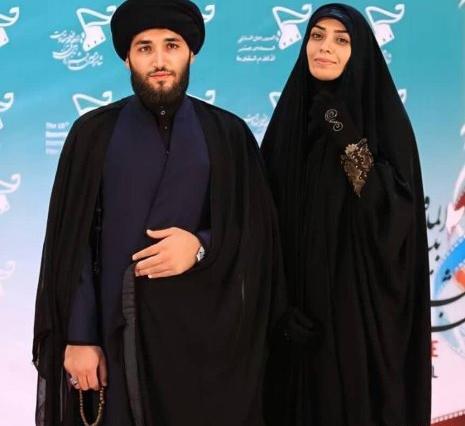عکس الهام چرخنده و همسر دومش
