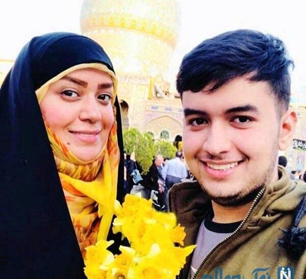 عکس الهام چرخنده و همسر دومش