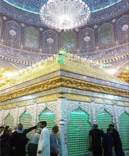 عکس ضریح طلا