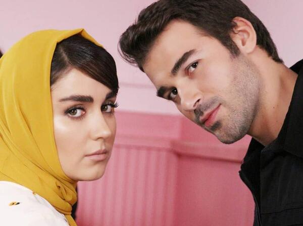 عکس افسانه بایگان و شوهرش