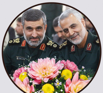 عکس سردار سلیمانی و حاجی زاده