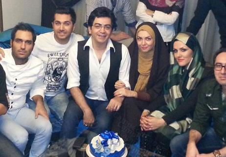عکس های فرزاد حسنی و ازاده نامداری