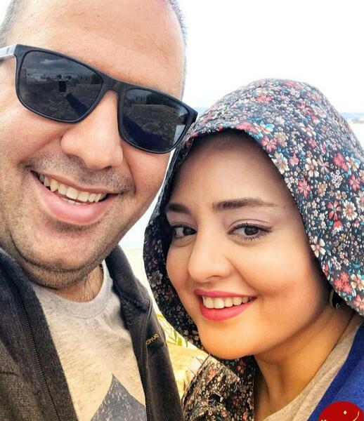 عکس عروسی علی اوجی و همسرش