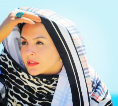 عکسهای آزیتا ترکاشوند در حال اسب سواری