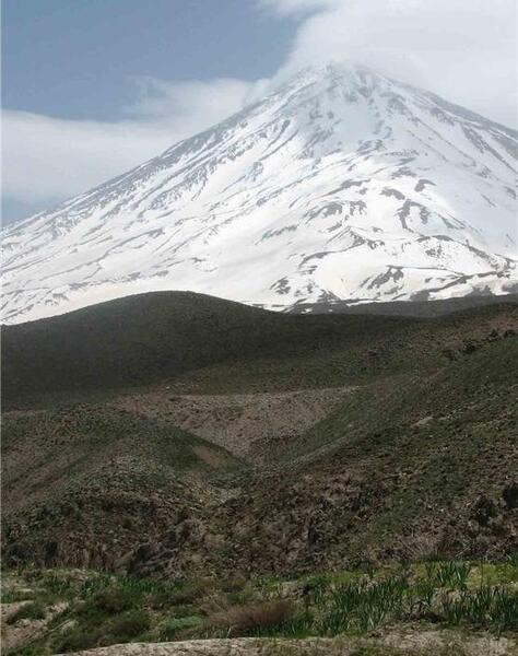 عکس داخل کوه دماوند