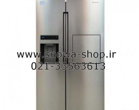 عکس داخل یخچال ساید اسنوا