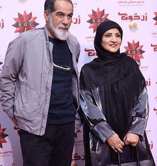 عکس سعید سهیلی و عروسش
