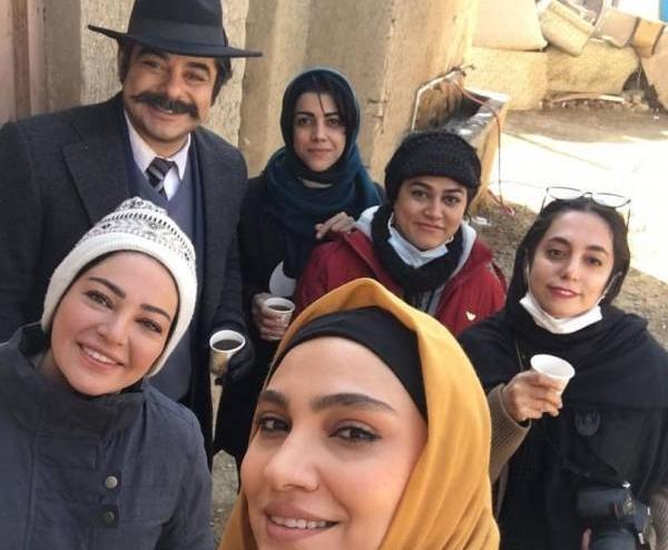 عکس رزیتا غفاری درسریال کلبه ای در مه