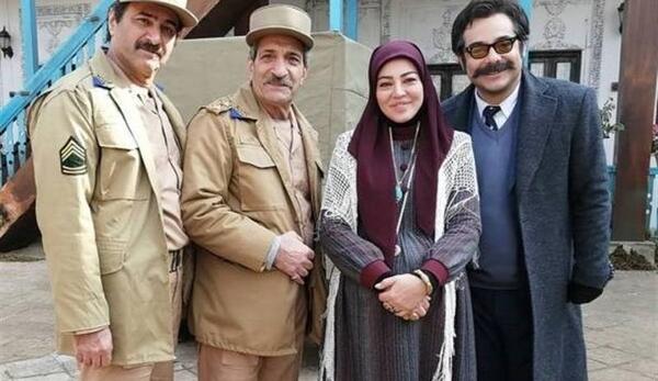 عکس رزیتا غفاری درسریال کلبه ای در مه