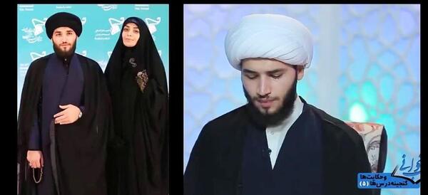 عکس جدید الهام چرخنده وهمسرش