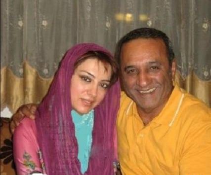 عکس حمیرا ریاضی همسرش