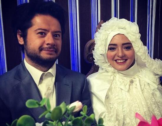 عکس علی صادقی در لباس عروس