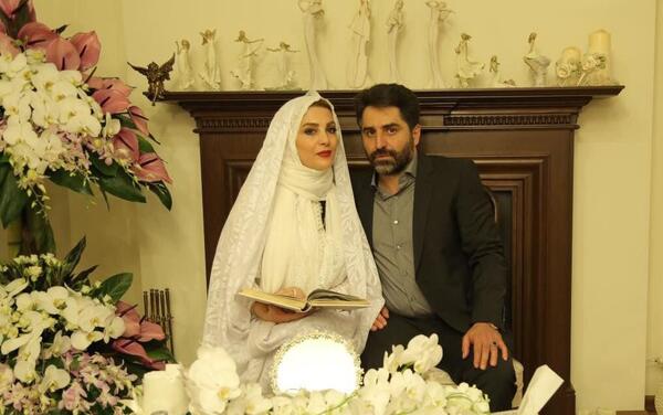 عکس علی صادقی در لباس عروس