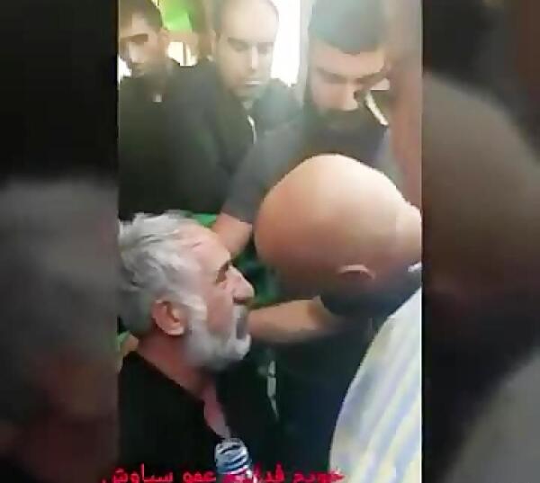 عکس وحید مرادی با پدرش