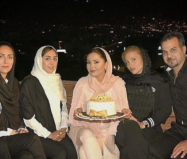 عکس سیاوش خیرابی و آزاده زارعی