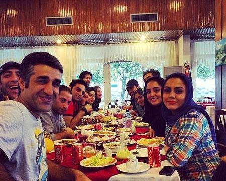 عکس سیاوش خیرابی و آزاده زارعی