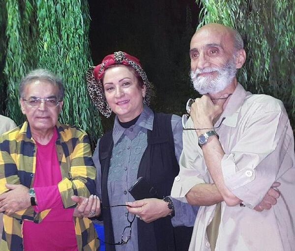 عکس جدید حمید لولایی و همسرش