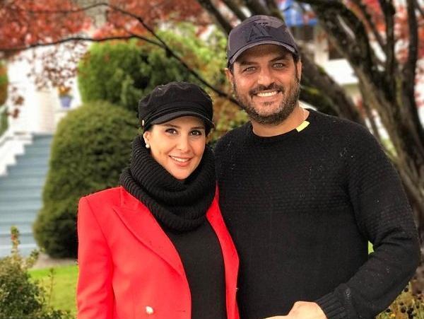 عکس سام درخشانی و دخترش
