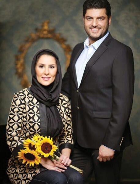 عکس سام درخشانی و دخترش