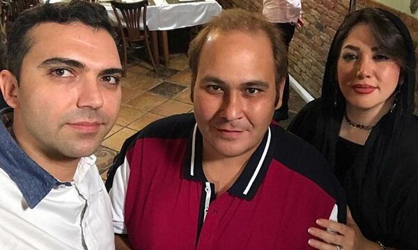 عکس تصاویر رضا داوودنژاد و همسرش
