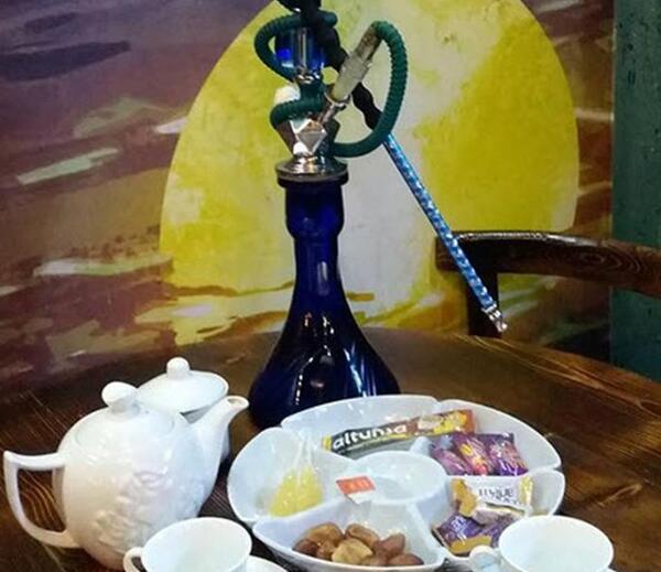 عکس چای قلیون