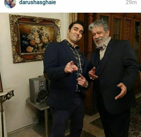 عکس پوریا پورسرخ در سریال برادر