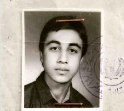 عکس رضا عطاران در جوانی