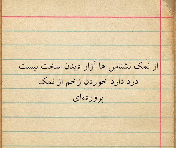 عکس استوری نمک نشناسی