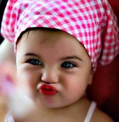 عکس لب نوزاد برای پروفایل