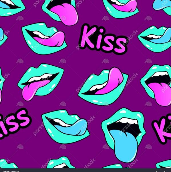عکس زمینه لب